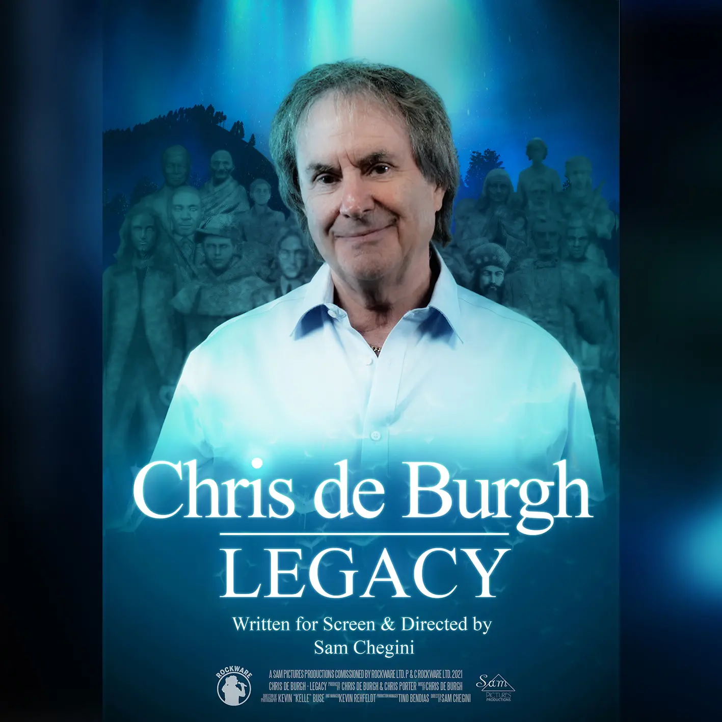 Chris de Burgh Legacy animated music video artwork