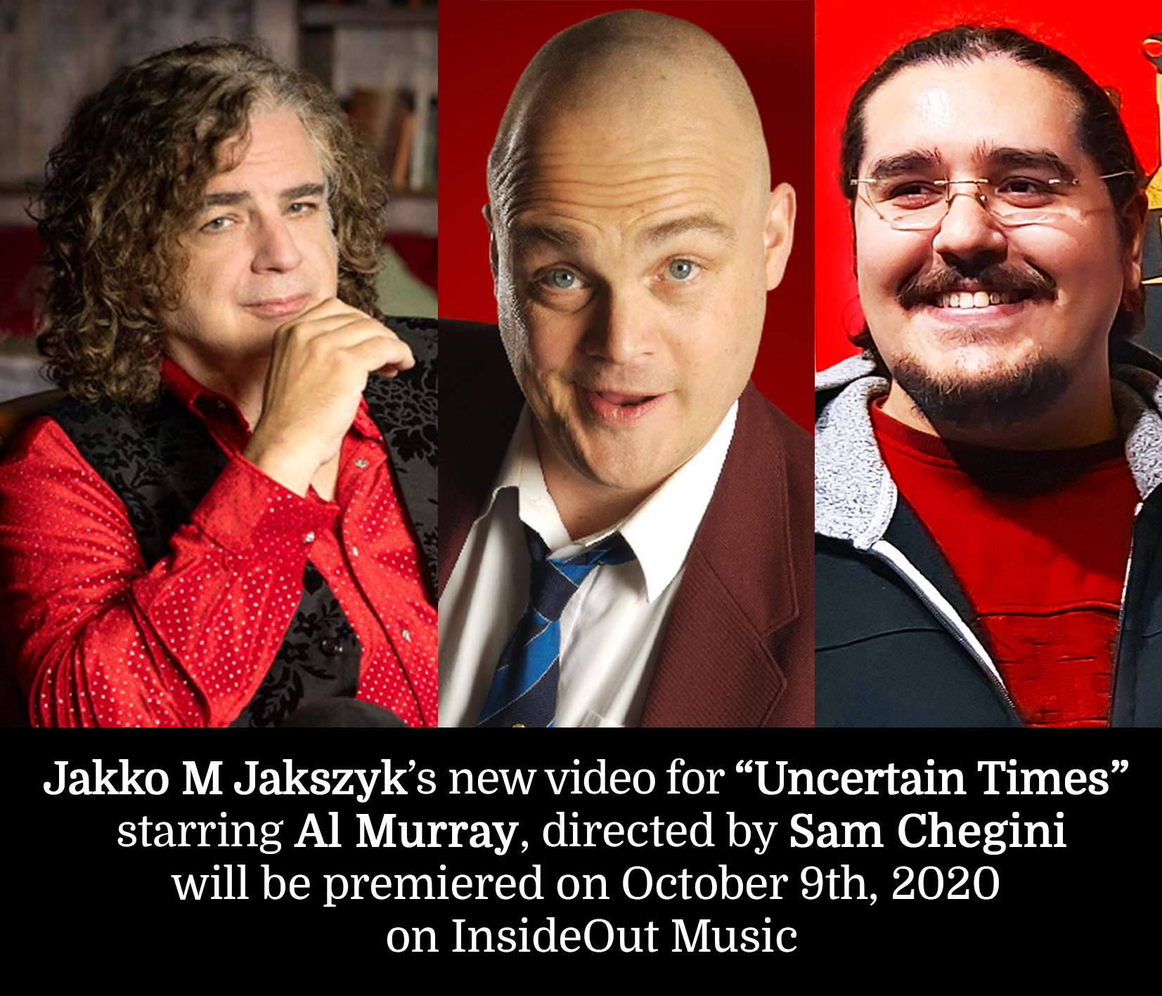 Jakko M Jakszyk Uncertain Times starring Al Murray directed by Sam Chegini